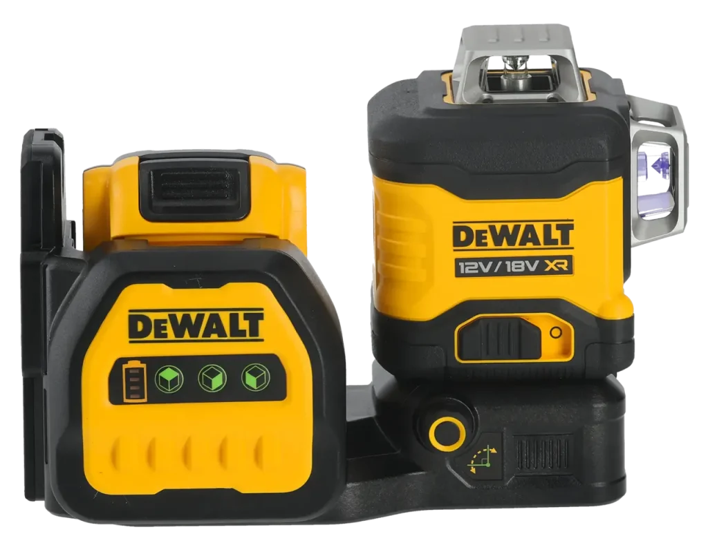 DeWalt DCE089D1G18 laser 3 x 360° vert